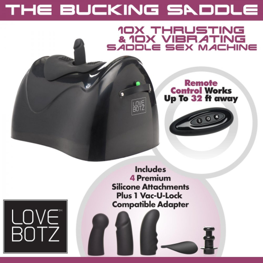 LoveBotz Buckling Saddle Sexmaschine m. Vibration Stossfunktion & FB 3 Speed- 7 Vibro- & 10 Stossmodi kaufen