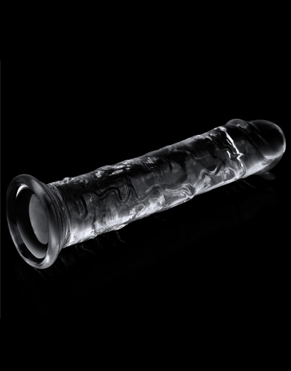 Lovetoy Strap-on Dildo m. Saugbasis 7-Inch transparent TPE