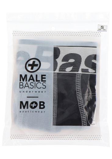 Male Basics Jock Neon blau elastisch & atmungsaktiv schwarz m. neonblauem Beutel von MALE BASICS günstig kaufen
