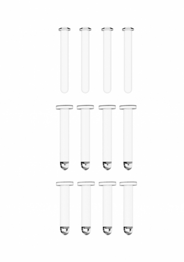Mancage Peniskäfige Ersatz-Verschlussstifte Spare Pins transparent