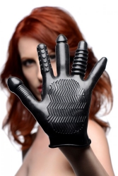 Massage Dildo Handschuh strukturiert Pleasure Poker