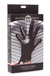 Massage Dildo Handschuh strukturiert Pleasure Poker