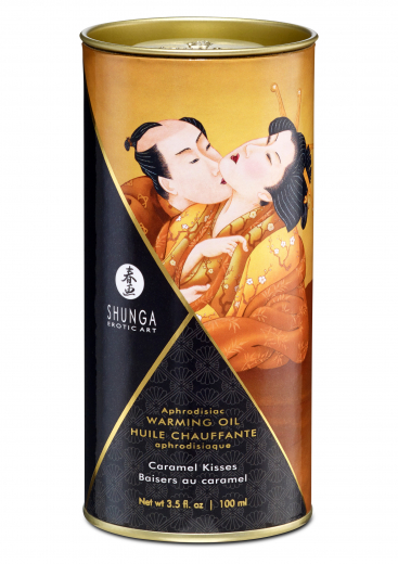 Massageöl Shunga Aphrodisiac warming Caramel Kisses 100ml