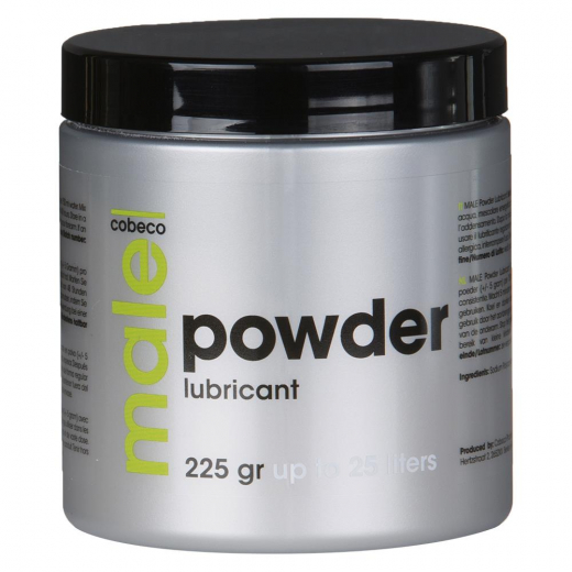 Massagegel MALE Powder Lubricant wasserbasierend 225g