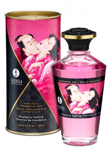 Massageöl Shunga Aphrodisiac warming Raspberry 100ml