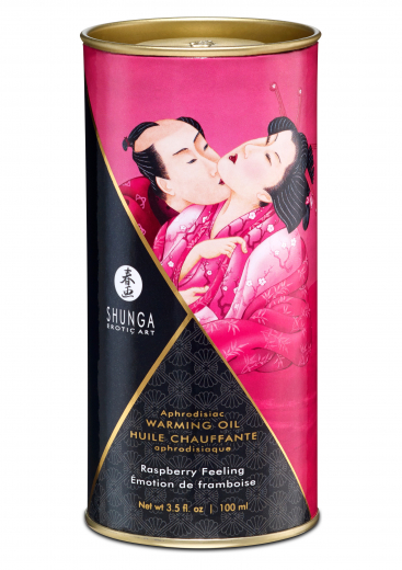 Massageöl Shunga Aphrodisiac warming Raspberry 100ml
