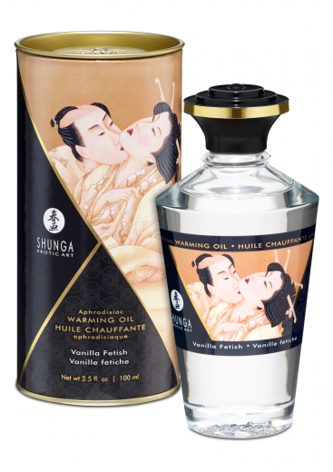 Massageöl Shunga Aphrodisiac warming Vanilla Fetish 100ml