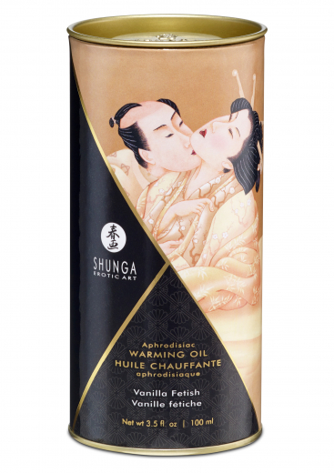 Massageöl Shunga Aphrodisiac warming Vanilla Fetish 100ml