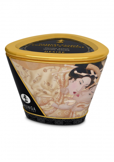 Massageölkerze Shunga Desire Vanilla Fetish 170ml
