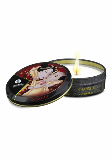 Bougie de massage Shunga Romance Strawberry Wine 30ml