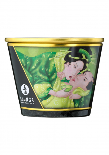 Massageölkerze Shunga Zenitude Exotic Green Tea 170ml