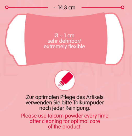 Masturbator doppelseitig Nature Skin Pussy & Ass TPE mit Anus- & Vaginaöffnung von NATURE SKIN günstig kaufen