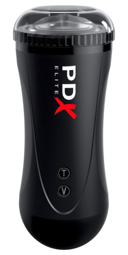 Masturbator w. Milking Function & Vibration PDX Moto Stroker 2 Speed up-down Function 5 Vibration Modes PDX Elite buy