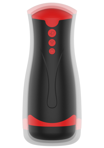Stroker w. Vibration Fusion-X Deep Squeeze with nubbed TPE Sleeve 5 Squeeze- & 5 Vibration Modes rechargeable buy