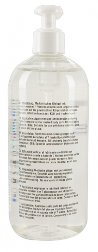 Medical Personal Lubricant waterbased Just Glide Anal 500ml