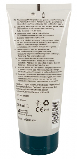 Medizinisches Hybrid Gleitgel Just Glide Premium Anal 200ml
