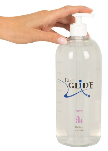 Medical Special Lubricant Just Glide Toys 1000ml water-based thick Formula alcohol-free Pump-Bottle by JUST GLIDE buy