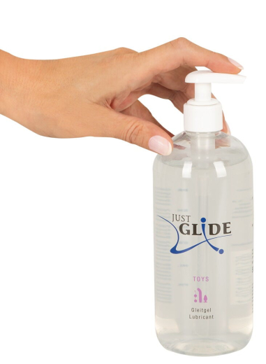 Medizinisches Spezial-Gleitmittel Just Glide Toys 500ml alkoholfrei wasserbasierend abwaschbar Pumpflasche kaufen