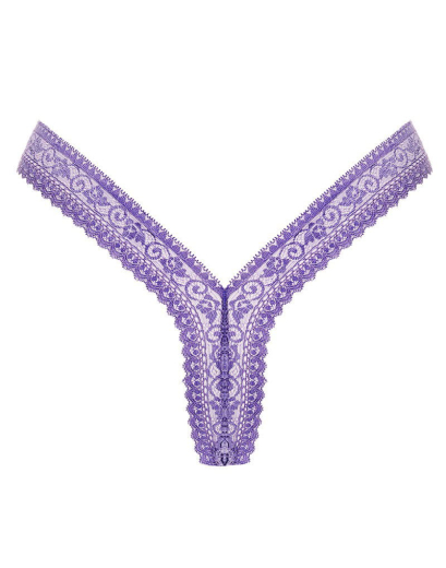 Mini Slip Spitze violett im V-Design minimalistisches Design elastisch von RIMBA aus der Amorable Serie kaufen