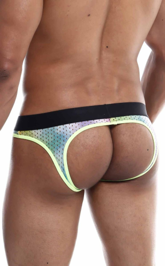 MOB Eroticwear Aero Jock green highly elastic Sweat-wicking soft Material with Lifting-Effect Multicolor Jockstrap buy
