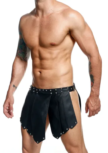 MOB Herrenrock Dngeon Roman Skirt schwarz