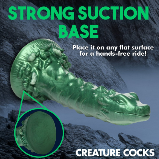 Gode Monster avec base absorbante Cockness Silicone Gode fantaisie serpent de mer de CREATURE COCKS à bas prix