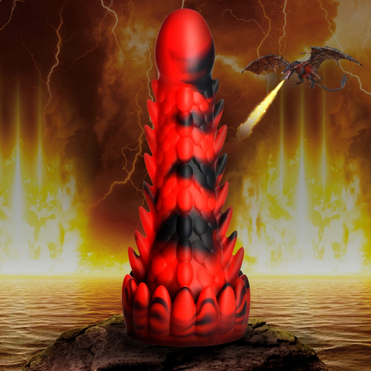 Monster-Dildo w. Suction-Cup Demon Rising Silicone