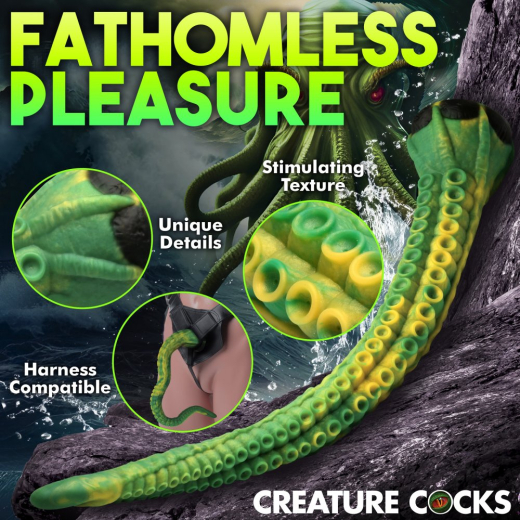 Monster-Dildo m. Saugfuss Titan Tentacle 22.5-Inch Silikon 50.8cm einführbar starke Textur CREATURE COCKS kaufen