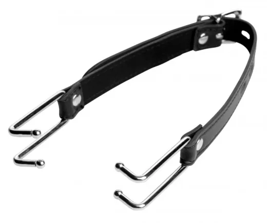 Mund-Spreizer abschliessbar Claw Hook Kunstleder