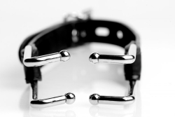 Mouth Spreader lockable Claw Hook PU-Leather