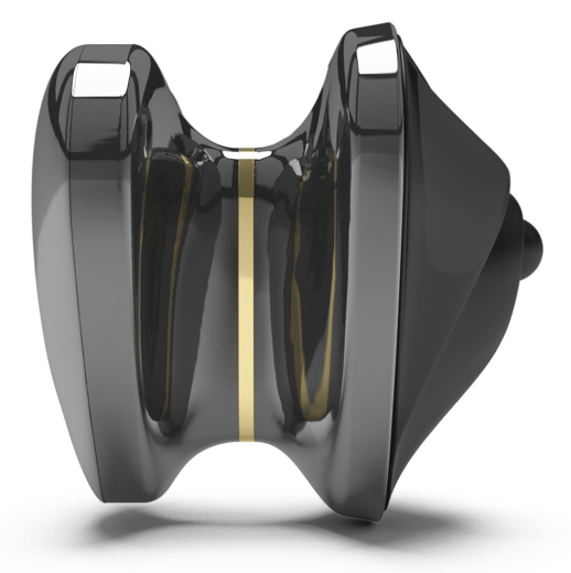 Mystim E-Stim Auflegevibrator Hearts Desire schwarz 8 leise Vibro- & 5 E-Stim-Modi aufladbar von MYSTIM günstig kaufen