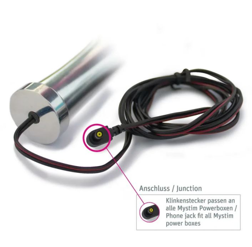 Mystim Glossy Glen Elektrosexdildo 3.2cm schlanker sich verjüngender E-Stim Dildo von MYSTIM günstig kaufen