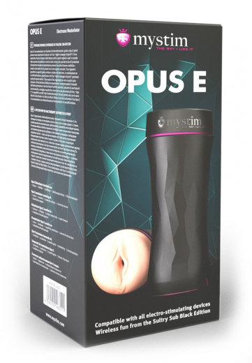 Mystim Opus E-Masturbator Vagina Masturbator & Elektroses in einem Toy von MYSTIM günstig kaufen
