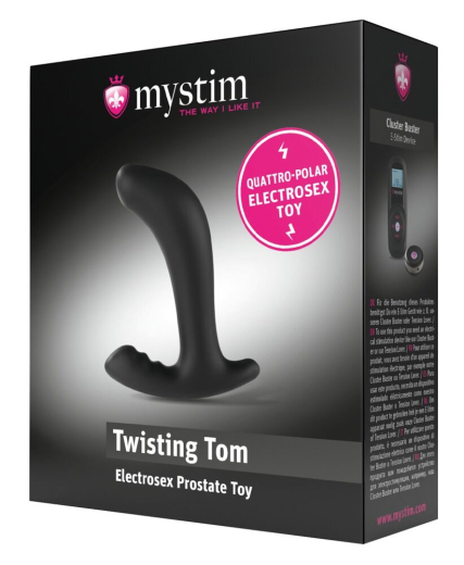Mystim Twisting Tom 4-polig Prostatastimulator m. 4 Leitflächen Flex-&-Stay Technologie verformbar von MYSTIM kaufen
