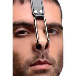 Nasenhaken & Lederhalsband Kombination