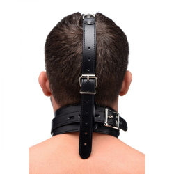 Nasenhaken & Lederhalsband Kombination