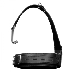 Nasenhaken & Lederhalsband Kombination