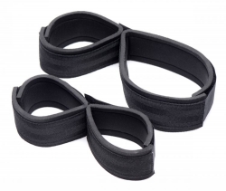 Neopren Arm Bein Doppel Fesseln Two Timer