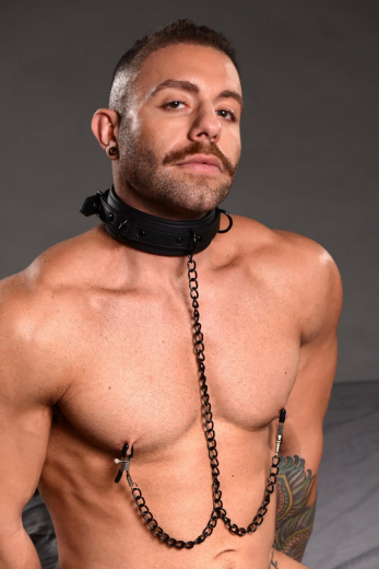 Neoprene Collar w. Rings & Nipple Clamps