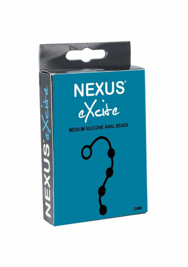 Nexus Excite Anal Beads Silicone medium
