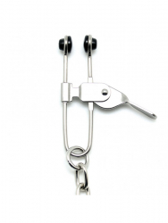 Nippel-Klammern m. Hebel Spezial Edelstahl