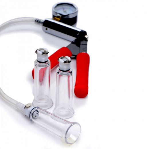 Nippel & Klitoris Vakuumsauger 3er-Set