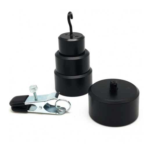 Nipple Clamp w. variable Weights 1000g with screwed Elements 100g 200g 300g 400g by THE RED buy cheap