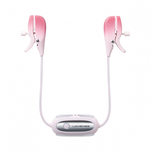 Nippelklemmen m. Vibration App-gesteuert Lovense Gemini Brust-Klemmen einstellbar starke Vibrationen günstig