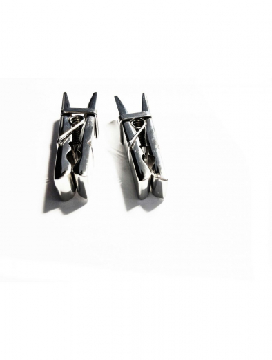 Nippelklemmen Wäscheklammern Edelstahl schwer