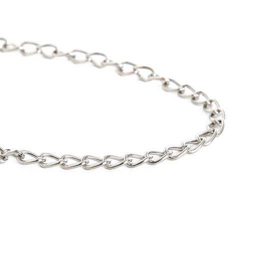 Nippelklemmen Wäscheklammern Metall m. Kette