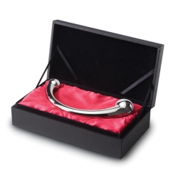 nJoy Pure Wand Edelstahl Dildo doppelendig