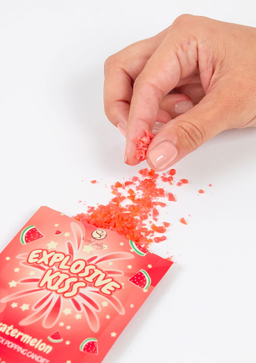 Oralsex Pulver Popping Candies Wassermelone explodierende Kristalle Zucker mit Kohlendioxid günstig kaufen