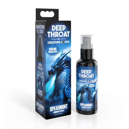 Oralsex Spray desensibilisierend Deep Throat Spearmint 59ml mit 5% Benzocain von CREATURE COCKS günstig kaufen