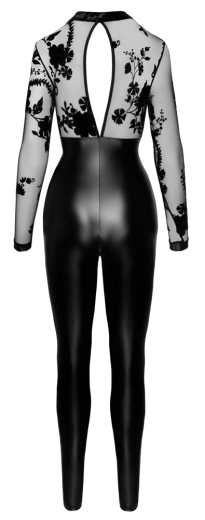 Overall m. Reissverschluss Wetlook & Tüll